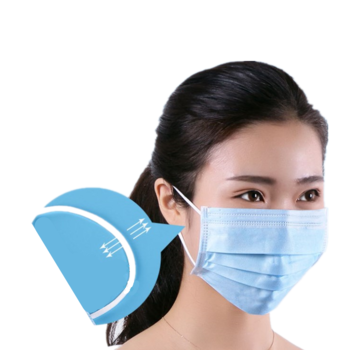 factory supplier in white list 3 layer disposable face mask nonwoven medical face masks