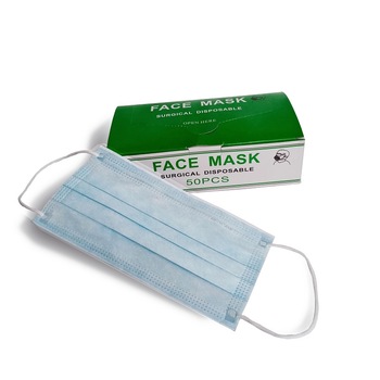 wholesale non-woven Three Layer disposable face mask with high quality