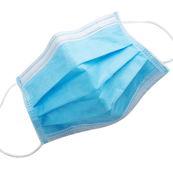 High quality 3 ply earloop blue surgical disposable face mask