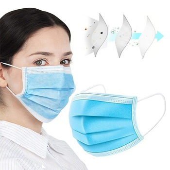 2020HS naturaleza familia desechables máscaras-25 PCS-Para el hogar y la oficina-3-capa transpirable y cómodo filtro máscara de la seguridad