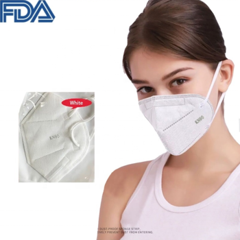 La FDA envío rápido de protección Personal plegable desechable 5 Ply KN95 cara máscara