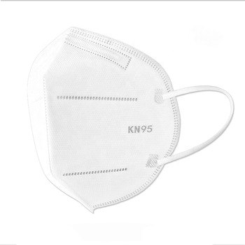 En stock nuevo KN95 cara + escudo máscaras desechables respiradores de polvo